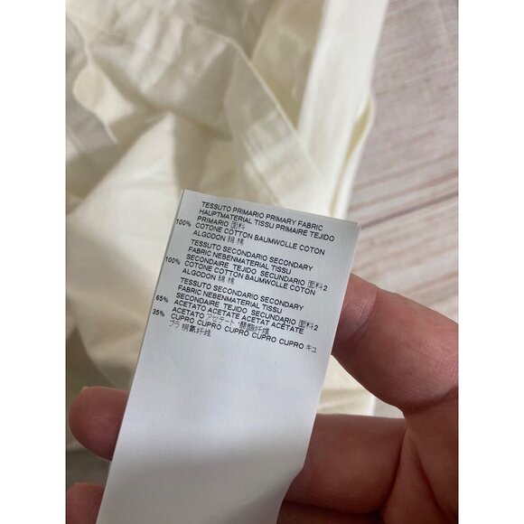 Mason Margiela Paris MM6 Men's Layered Shredded Short Sleeve Shirt - Small - Picture 13 of 14